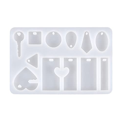 Silikonform für Schlüsselanhänger, Knochenform, für Schlüsselanhänger, Kristall, Epoxidharz, Schmuckherstellungswerkzeug Silikonform für Schlüsselanhänger, Knochenform, für Schlüsselanhänger, Kristall, Epoxidharz, Schmuckherstellungswerkzeug von YiNLuax