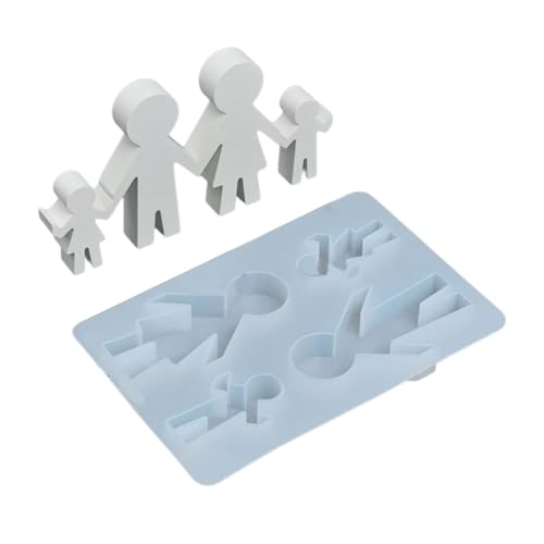 Silikonformen für Seifenherstellung, Zement, Gips, Silikonformen für Heimdekoration, 4 Stück Silikonformen für Seifenherstellung, Zement, Gips, Silikonformen für Heimdekoration, 4 Stück von YiNLuax