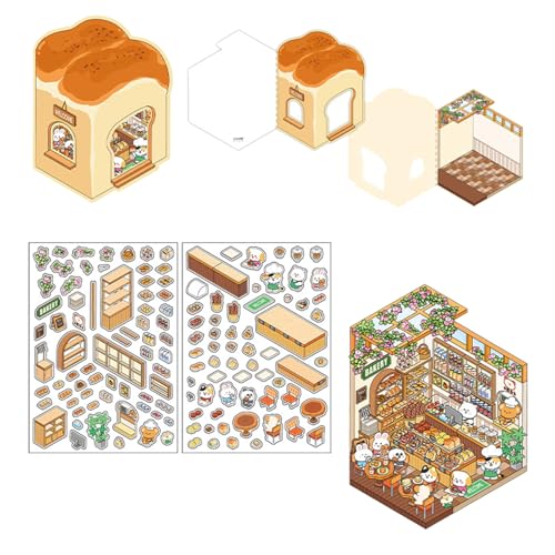 Szene Machen Aufkleber Cartoon Landschaft 2.5d Dekoratives Geburtstagsgeschenk Für Kinder Kinder Machen Sie Dekorative Cartoon Landschaft Für Kind Szene Machen Aufkleber Cartoon Landschaft 2.5d Dekoratives Geburtstagsgeschenk Für Kinder Kinder Machen Sie Dekorative Cartoon Landschaft Für Kind von YiNLuax