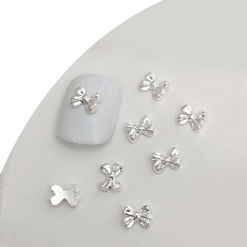 Personalisiertes Nagelzubehör 3D Nagelanhänger Aus Metall 20 Stück Schleifen Nageldekorationen Für Individuelle Nagel Looks von YiQinzcxg