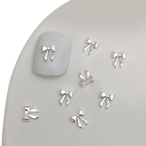 Personalisiertes Nagelzubehör 3D Nagelanhänger Aus Metall 20 Stück Schleifen Nageldekorationen Für Individuelle Nagel Looks von YiQinzcxg