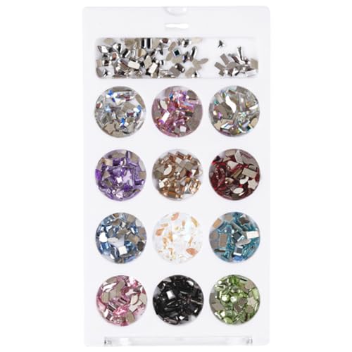 Schmetterlings Nagel Strasssteine Glasnägel Edelsteine Flache Rückseite Diamanten Für Nägel Kunstbedarf Nagelschmuck von YiQinzcxg