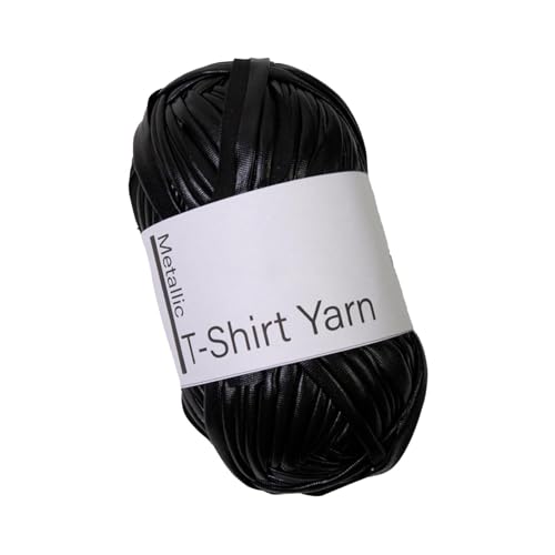 Yianyal Garn zum Häkeln, Garn zum Stricken,Kleidungs-Bastelgarn - Modisches, weiches Garn zum Stricken, Häkeln und Basteln, glänzendes Strickgarn für Kleidung, T-Shirts von Yianyal