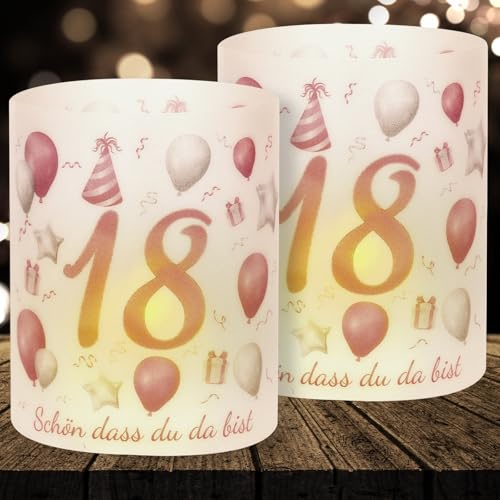 16 Windlicht Tischdeko 18 Geburtstag, Tischdekoration 18. Geburtstag Mädchen, Rosegold 18 Geburtstag Deko Mädchen, Schön DASS Du Da Bist, Geeignet für Teelichter oder Kerzen, Deko Geburtstag 16 Windlicht Tischdeko 18 Geburtstag, Tischdekoration 18. Geburtstag Mädchen, Rosegold 18 Geburtstag Deko Mädchen, Schön DASS Du Da Bist, Geeignet für Teelichter oder Kerzen, Deko Geburtstag von Yibat