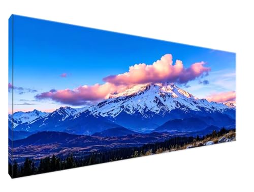 Berg Malen Nach Zahlen Groß 100x200cm Malen Nach Zahlen Erwachsene Wolke, Paint by Numbers DIY Kreativ Set auf Leinwand für Anfänger, Weihnachten Paar Freund Personalisierte Geschenke, Decor Y2-633 von Yingeen