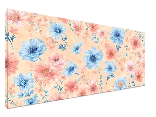 Blume Malen Nach Zahlen Groß XXL 50x100cm Malen Nach Zahlen Erwachsene Anlage, Paint by Numbers DIY Kreativ Set auf Leinwand für Anfänger, Weihnachten Freund Personalisierte Geschenke, Decor Y2-597 von Yingeen