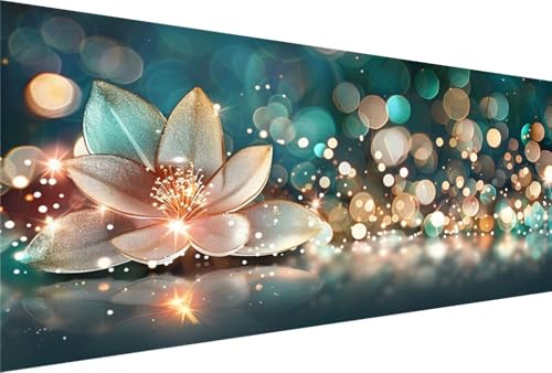 Diamond Painting Fantasie Diamond Painting Erwachsene Bastelset Kinder ab 6 Jahre Diamant Painting Blumen Diamond Painting Mosaikherstellung kreatives Geschenke für Mädchen, Wand Deko 30x60cm YG-277 von Yingeen