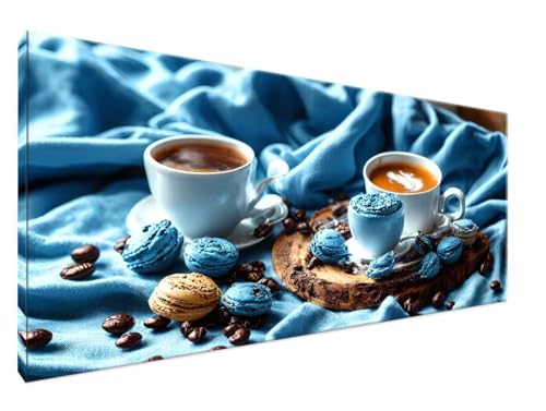 Kaffee Malen Nach Zahlen Groß XXL 100x200cm Malen Nach Zahlen Erwachsene Landschaft, Paint by Numbers DIY Kreativ Set auf Leinwand für Anfänger, Weihnachten Freund Personalisierte Geschenke Y2-426 von Yingeen