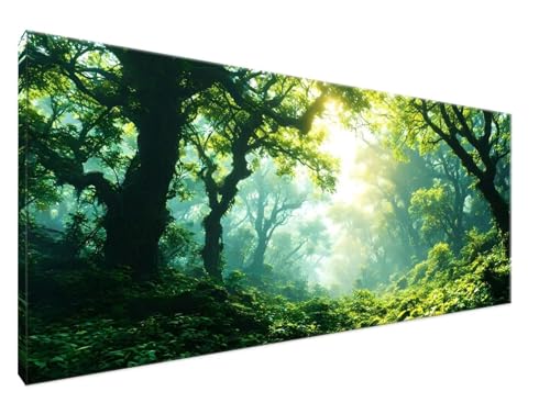 Wald Malen Nach Zahlen Groß XXL 70x140cm Malen Nach Zahlen Erwachsene Baum, Paint by Numbers DIY Kreativ Set auf Leinwand für Anfänger, Decor, Weihnachten Paar Freund Personalisierte Geschenke Y2-585 von Yingeen