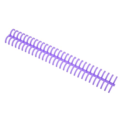 Spiralbindespule, 16 Mm Innendurchmesser, Leicht zu Schneiden, 130 Blatt Kapazität, 30 Löcher, 10 Stück, Hübsche Farbe, Büro, Klassenzimmer, Bibliothek (PURPLE) von Yinhing