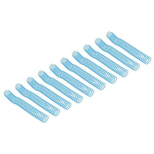 Spiralbindespule mit 31 Mm Innendurchmesser, Großes Fassungsvermögen, Rückenkamm-Set mit 30 Löchern für Büro, Klassenzimmer, Bibliothek (BLUE) von Yinhing