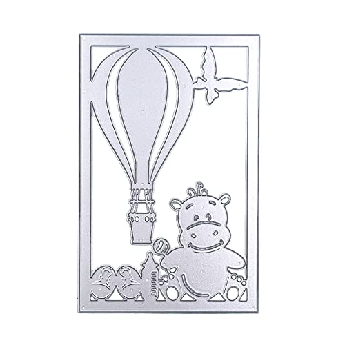 Heißluftballon-Metall-Stanzformen, Stempel, Vorlage, Schablonen für Scrapbooking, Fotoalbum von Yjcnelcr