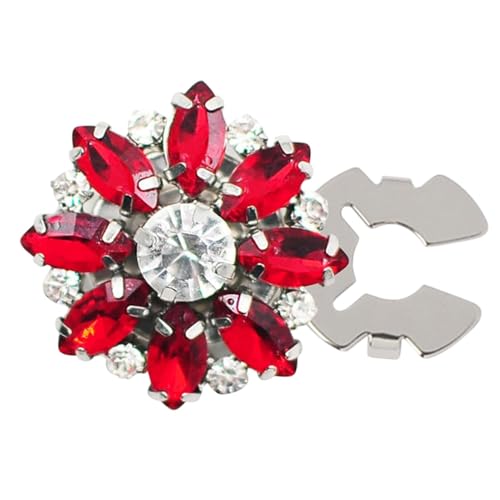 Strass-Knopfhüllen, Hemdknopfhüllen - Glänzende Knopfabdeckung Manschettenknöpfe Knopfabdeckung für Hemd - Trendige formelle Accessoires, Kleidungsdekoration, 2cm von Ynnhik