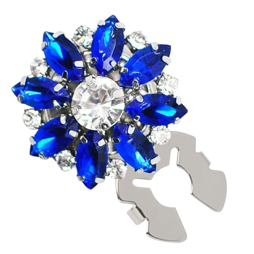 Strass-Knopfhüllen, Hemdknopfhüllen - Glänzende Knopfabdeckung Manschettenknöpfe Knopfabdeckung für Hemd - Trendige formelle Accessoires, Kleidungsdekoration, 2cm von Ynnhik