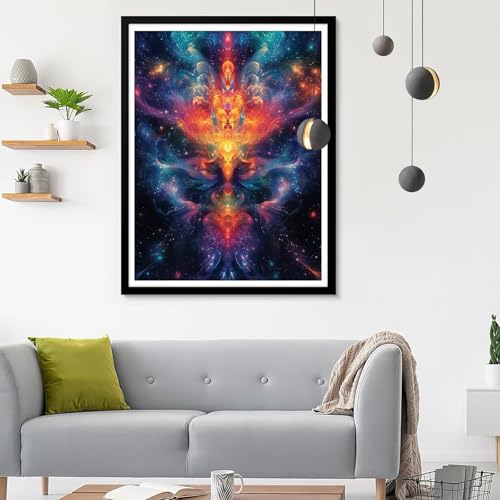 5D Diamond Painting Erwachsene Groß XXL Abstrakt Diamond Painting, Diamond Painting Set Traum, DIY Mosaik Bastelset Erwachsene Diamond Painting Zubehör,Zimmer Deko Aesthetic Geschenk 50x70CM SF-667 von Ynulann