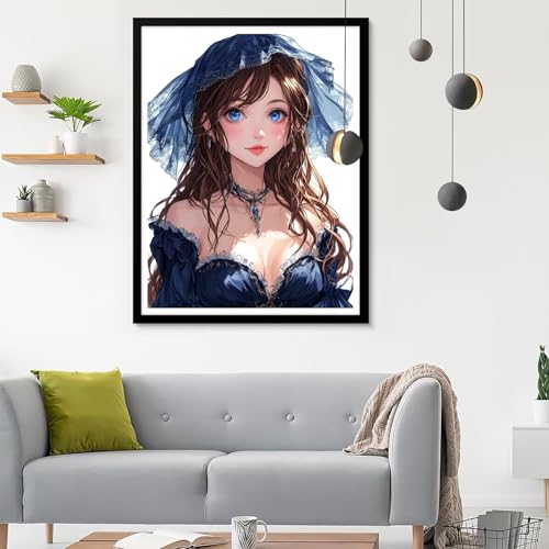 Diamond Painting Erwachsene Sexy, Diamond Painting Karikatur Diamant Painting Bilder Kinder, Full DIY Diamant Kunst Malen Nach Zahlen Malerei Stickerei Kreuzstich Wohnzimmer Dekoration 20x30CM SF-798 von Ynulann