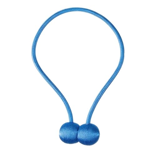 YoGaes Vorhang Raffhalter Magnetische Perlenkugel-Vorhang-Raffhalter, Raffhalter, Schnallenclip, Zubehör, Vorhang-Raffhalter, Aufbewahrungszubehör for Zuhause Gardinenhalter(Sky Blue) von YoGaes