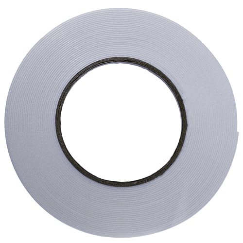 YoiYee Doppelseitiges Schaumstoff-Klebeband, 18 mm breit, stark klebend, ideal für Montage- und DIY-Projekte, 10 m (L) x 18 mm (B) x 1 mm (T) von YoiYee