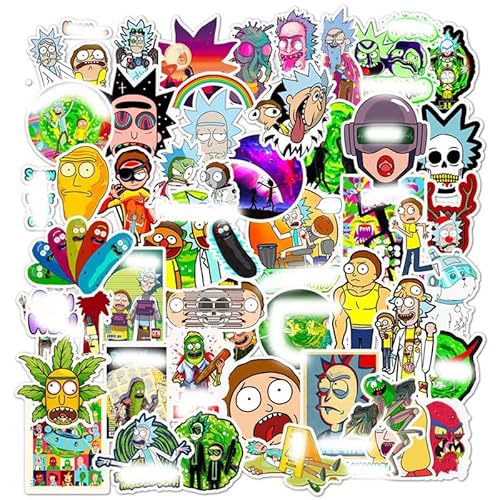 50 Stück Anime Sticker,Niedlich Aufkleber,Wasserfeste Vinyl Decal Cartoon Sticker für Skateboard Laptop Koffer Motorrad Auto Fahrrad Computer,Geschenk für Kinder Jugendliche Erwachsene von Yoimckay