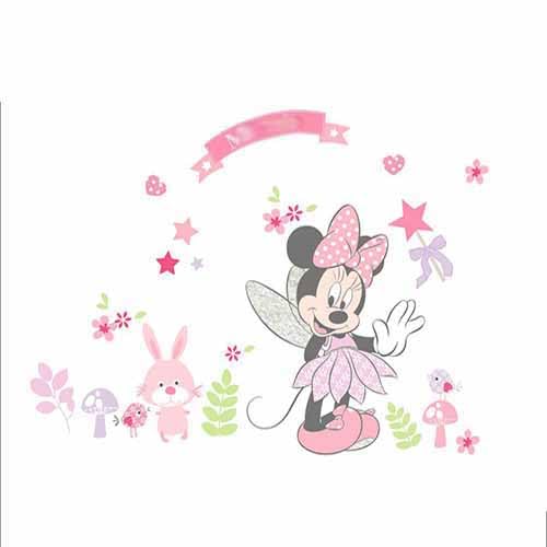 Cute Cartoon Wandtattoo,Wandtattoo für Kinder Mädchen Zimmer,Fun Anime Animal Wandsticker für Schlafzimmer,Stern Kaninchen Wandaufkleber für Wohnzimmer Babyzimmer Küche Fenster Tür Wanddeko,88*68 CM von Yoimckay