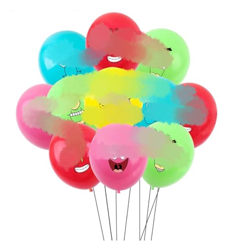 Sponge-bo-b Luftballons, 40 Geburtstagsballons, Cartoon-Luftballons, bunte Luftballons, Emoticon-Luftballons, für Kinderpartys, Babyparty-Dekorationen von Yoimckay