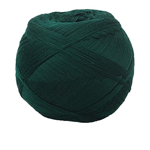 3 Stück merzerisierte Watte, handgewebt, Schal, Linie, DIY, Milchbaumwolle, mehrsträngig, reine Baumwolle, Babywolle, 200 g, Garn zum Stricken (Farbe: 10, 3 Stück) von YoitS