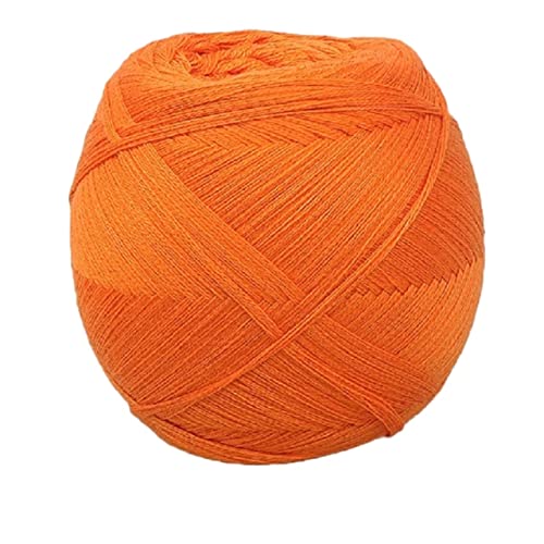 Mercerisierte Watte, handgewebt, Schal, Linie, DIY, Milchbaumwolle, mehrsträngig, reine Baumwolle, Babywolle, 200 g, Garn zum Stricken, 3 Stück (Farbe: 02, 3 Stück) von YoitS