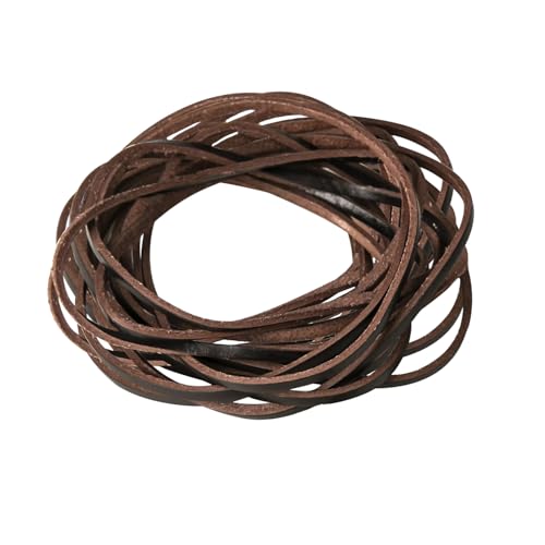 4m Lederband Kette, Lederschnur Rindsleder, Biegsam Haltbar, Rindslederschnur für Leder Schuhspitzen, Halskette, DIY Handwerk und Schmuck Herstellung 4m Lederband Kette, Lederschnur Rindsleder, Biegsam Haltbar, Rindslederschnur für Leder Schuhspitzen, Halskette, DIY Handwerk und Schmuck Herstellung von Yoljun