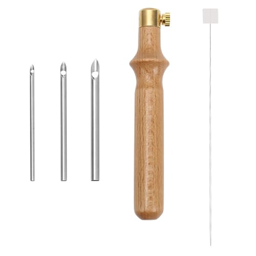 Stickerei Stanze Nadel Verstellbare Stanznadel Set Practical Stuped Nadel Tool Set Stickstift Für Handwerk von Yooghuge