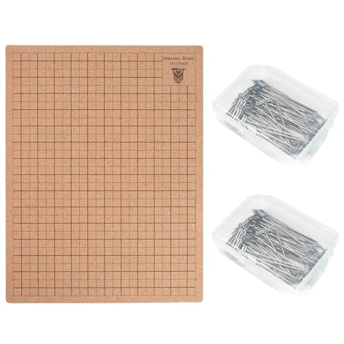 Yooghuge Bordett Und Pins Kits Doppelseite Flechtungsprojektplat von Yooghuge