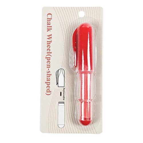Yooghuge Stiftförmige Kreiderad Radlöschbarer Stoff Schneidernähte Marker Crafting Werkzeug Für Lederlöschableer Fälschter Schneiderradmarker Yooghuge Stiftförmige Kreiderad Radlöschbarer Stoff Schneidernähte Marker Crafting Werkzeug Für Lederlöschableer Fälschter Schneiderradmarker von Yooghuge