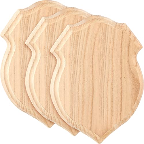 3 Stück unlackierte Holztafel 22,9 x 30,5 cm Holzschild Plakette Holzschild für Basteln Schnitzen Basteln, Holzdielen Holzbretter für Brennprojekte Holzplatte Holzpaletten für Tischplatte von Yookeer