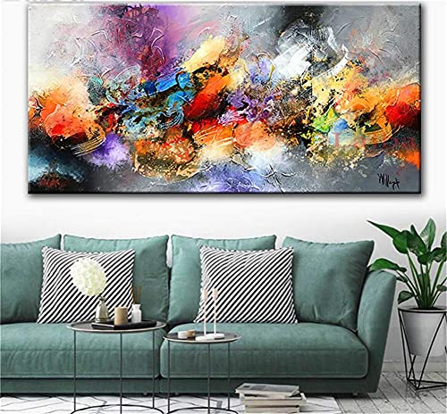 DIY 5D Diamond Painting kits Malen nach Zahlen Abstrakt bunt Diamant Malerei Set für Erwachsene/Kinder Kristall Strass Stickerei Kreuzstich Leinwand Kunst Wanddekorationen Geschenk Round drill 30x60cm von Yoonqun