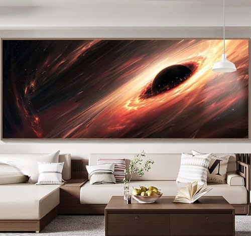 Malen Nach Zahlen Erwachsene Groß 90x240cm， Malen Nach Zahlen Planet Universum Paint by Numbers Adult， Acrylfarben Leinwand Malen-Nach-Zahlen Anfänger， für Home Wand Dekor Geschenk， [Ohne Rahmen] E36 von Yooyixi