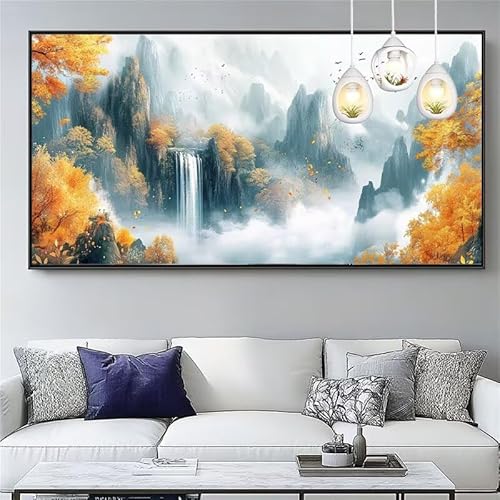 Malen Nach Zahlen Fallen Malen Nach Zahlen Erwachsene Groß 20x60cm Paint by Numbers Landschaft,DIY Handgemalt Farbe Leinwand Ölgemälde Kit für Anfänger Mit Pinseln/Acrylfarbe,Dekor Geschenk,XYY-952 Malen Nach Zahlen Fallen Malen Nach Zahlen Erwachsene Groß 20x60cm Paint by Numbers Landschaft,DIY Handgemalt Farbe Leinwand Ölgemälde Kit für Anfänger Mit Pinseln/Acrylfarbe,Dekor Geschenk,XYY-952 von Yooyixi