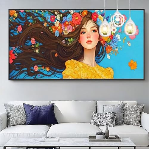 Malen Nach Zahlen Göttin Malen Nach Zahlen Erwachsene Groß 60x150cm Paint by Numbers Blume,DIY Handgemalt Farbe Leinwand Ölgemälde Kit für Anfänger Mit Pinseln/Acrylfarbe,Home Dekor Geschenk,XYY-909 Malen Nach Zahlen Göttin Malen Nach Zahlen Erwachsene Groß 60x150cm Paint by Numbers Blume,DIY Handgemalt Farbe Leinwand Ölgemälde Kit für Anfänger Mit Pinseln/Acrylfarbe,Home Dekor Geschenk,XYY-909 von Yooyixi