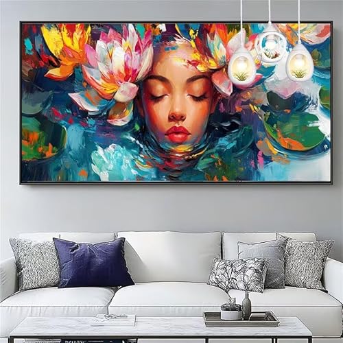 Malen Nach Zahlen Schönheit Malen Nach Zahlen Erwachsene Groß 40x120cm Paint by Numbers Lotus,DIY Handgemalt Farbe Leinwand Ölgemälde Kit für Anfänger Mit Pinseln/Acrylfarbe,Dekor Geschenk,XYY-830 Malen Nach Zahlen Schönheit Malen Nach Zahlen Erwachsene Groß 40x120cm Paint by Numbers Lotus,DIY Handgemalt Farbe Leinwand Ölgemälde Kit für Anfänger Mit Pinseln/Acrylfarbe,Dekor Geschenk,XYY-830 von Yooyixi