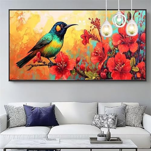 Malen Nach Zahlen Vogel Malen Nach Zahlen Erwachsene Groß 20x60cm Paint by Numbers Blume,DIY Handgemalt Farbe Leinwand Ölgemälde Kit für Anfänger Mit Pinseln/Acrylfarbe,Home Dekor Geschenk,XYY-880 Malen Nach Zahlen Vogel Malen Nach Zahlen Erwachsene Groß 20x60cm Paint by Numbers Blume,DIY Handgemalt Farbe Leinwand Ölgemälde Kit für Anfänger Mit Pinseln/Acrylfarbe,Home Dekor Geschenk,XYY-880 von Yooyixi