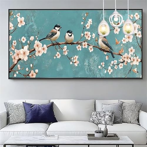 Malen Nach Zahlen Vogel Malen Nach Zahlen Erwachsene Groß 20x60cm Paint by Numbers Blume,DIY Handgemalt Farbe Leinwand Ölgemälde Kit für Anfänger Mit Pinseln/Acrylfarbe,Home Dekor Geschenk,XYY-877 Malen Nach Zahlen Vogel Malen Nach Zahlen Erwachsene Groß 20x60cm Paint by Numbers Blume,DIY Handgemalt Farbe Leinwand Ölgemälde Kit für Anfänger Mit Pinseln/Acrylfarbe,Home Dekor Geschenk,XYY-877 von Yooyixi