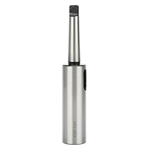 MT2 Bis MT3 Morse Taper Adapter -Bohrhülle Reduzierung Hochgeschwindigkeit Stahlmaterial Härte Verschleiß Resist für Drehmahlen Industrielle CNC -Fixture -Werkzeugkollets und MT2 Bis MT3 Morse Taper Adapter -Bohrhülle Reduzierung Hochgeschwindigkeit Stahlmaterial Härte Verschleiß Resist für Drehmahlen Industrielle CNC -Fixture -Werkzeugkollets und von Yosoo Health Gear