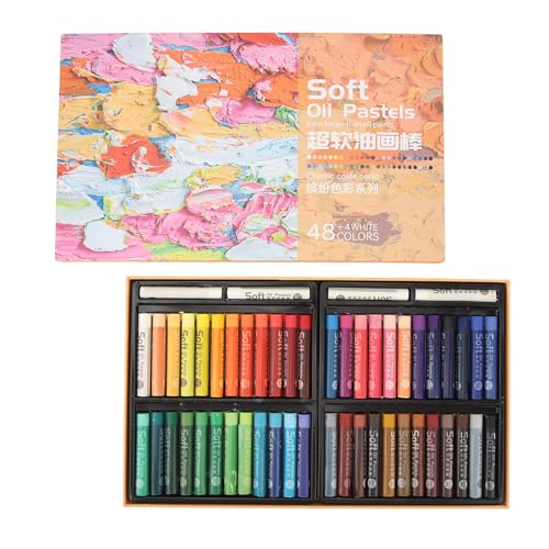 Yosoo Health Gear 49 Farben Ölpastelle Set, Professionell Hohe Pigment Lebendige Cremige Weiche Wachspastelle für Studenten Künstler Anfänger Kunsthandwerk Skizzieren Yosoo Health Gear 49 Farben Ölpastelle Set, Professionell Hohe Pigment Lebendige Cremige Weiche Wachspastelle für Studenten Künstler Anfänger Kunsthandwerk Skizzieren von Yosoo Health Gear