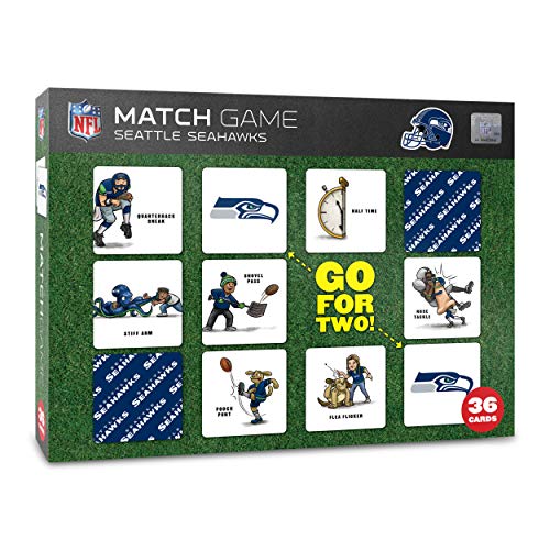 YouTheFan NFL Seattle Seahawks lizenziertes Memory Match Spiel von YouTheFan