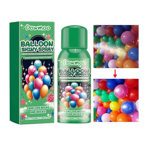 Youding Ballon-Glanz-Spray für Latexballons | Ballonaufheller | Ballon-Aufheller 100 ml Aufheller für ein Finish von Youding