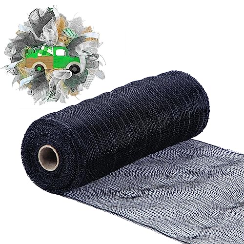 Youding Deko-Mesh-Band, Netzstoff, Poly-Mesh-Gewebe, verdrahtet, Wickelband – Poly-Mesh-Rolle zum Wickeln, zuschneidbar, weiches Poly-Mesh-Band, Dekoration, atmungsaktiv, buntes Handwerk von Youding