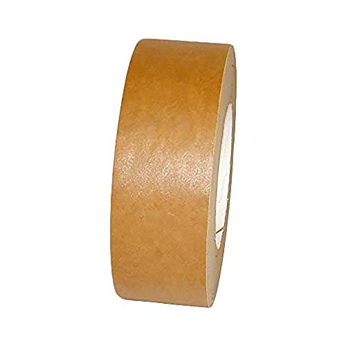 Papier Klebeband, Papier Packband Braun Bilderrahmen, selbstklebend, 5 cm x 50 m von Young Wolf