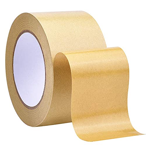 Papier Klebeband, Papier Packband Braun Bilderrahmen, selbstklebend, 7,6 cm x 50 m von Young Wolf