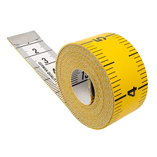 Schneidermaßband, 1 Stück, universal Maßband mit 200 cm Gesamtlänge, 2 in 1 Maßband mit CM und INCH Skalierung, Ausmessung von Kleidung, Körper-Fett, Rollmaßband, Rolle Messband mit Aufbewahrungsknopf von Your Day Mate