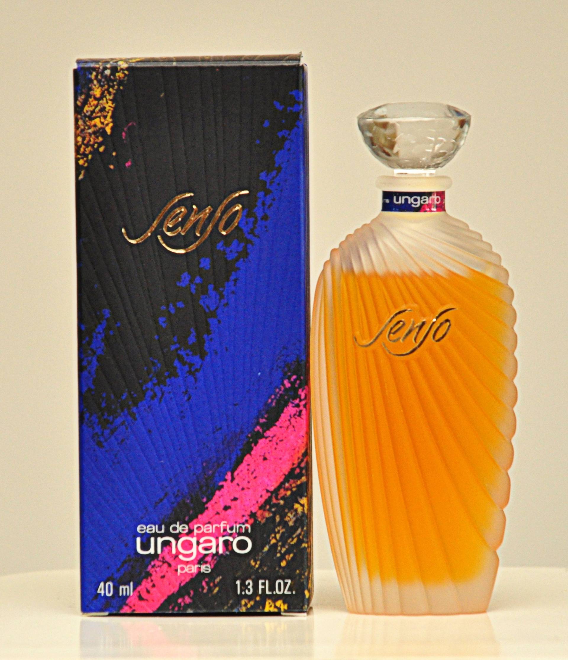 Emanuel Ungaro Senso Eau De Parfum Edp 40 Ml Splash Non Spray Damenparfüm Sehr Selten Vintage 1987 Erste Version Vor Barcode von YourVintagePerfume