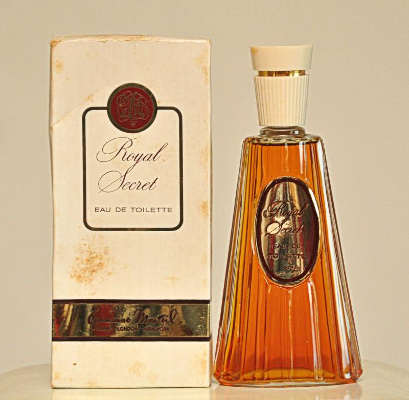 Germaine Monteil Royal Secret Eau De Toilette Edt 240Ml Splash Non Spray Parfüm Frau Sehr Selten Jahrgang 1958 von YourVintagePerfume