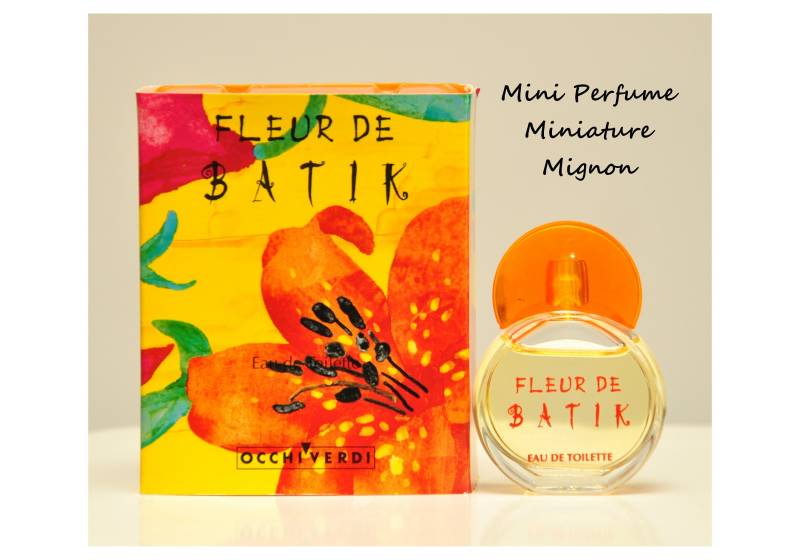 Green Eyes Fleur De Batik Eau Toilette Edt 8Ml Miniatur Splash Non Spray Damenparfüm Seltene Vintage 90Er Jahre von YourVintagePerfume